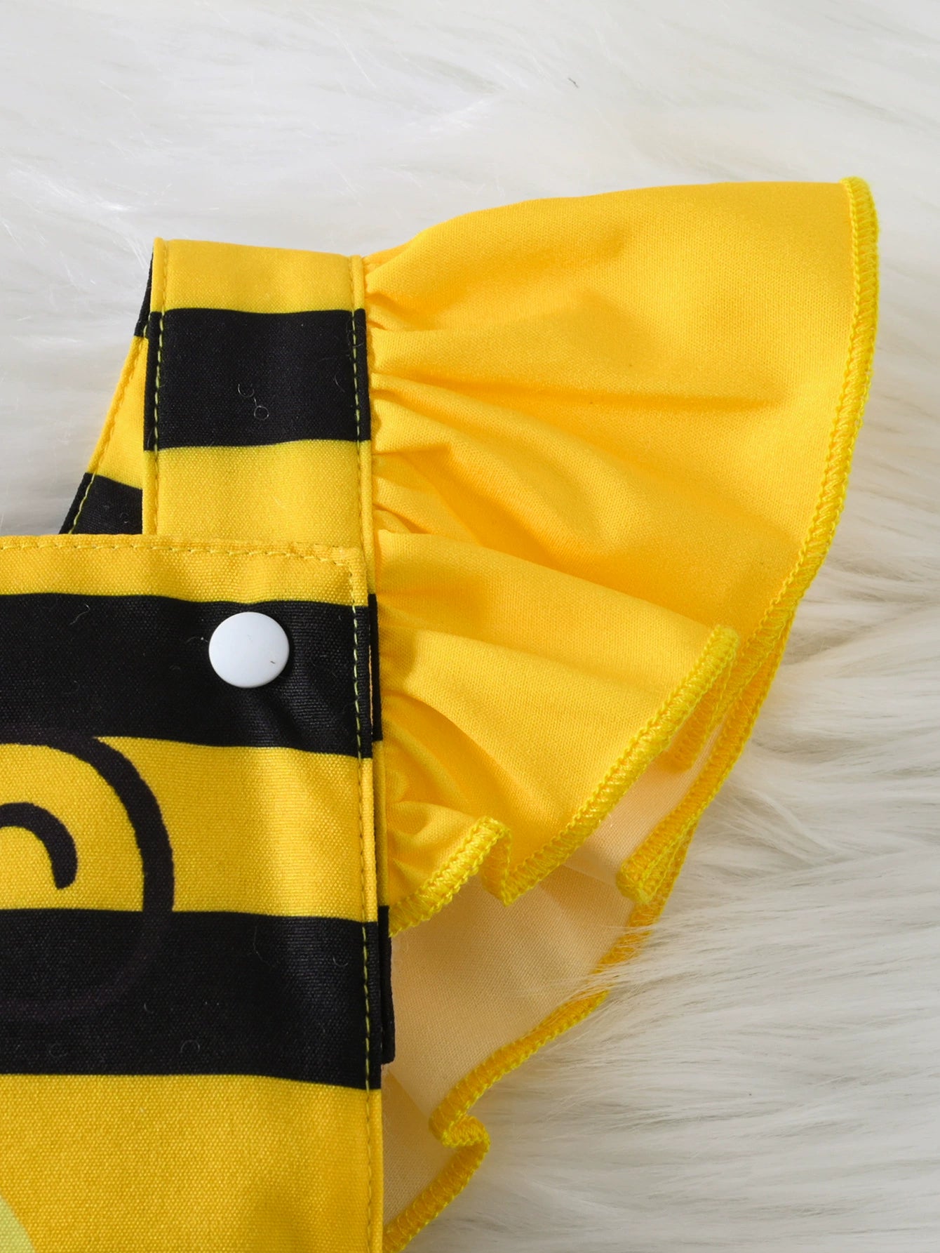 kids-bee-striped-ruffle-bodysuit-dress-with-headband-back-view