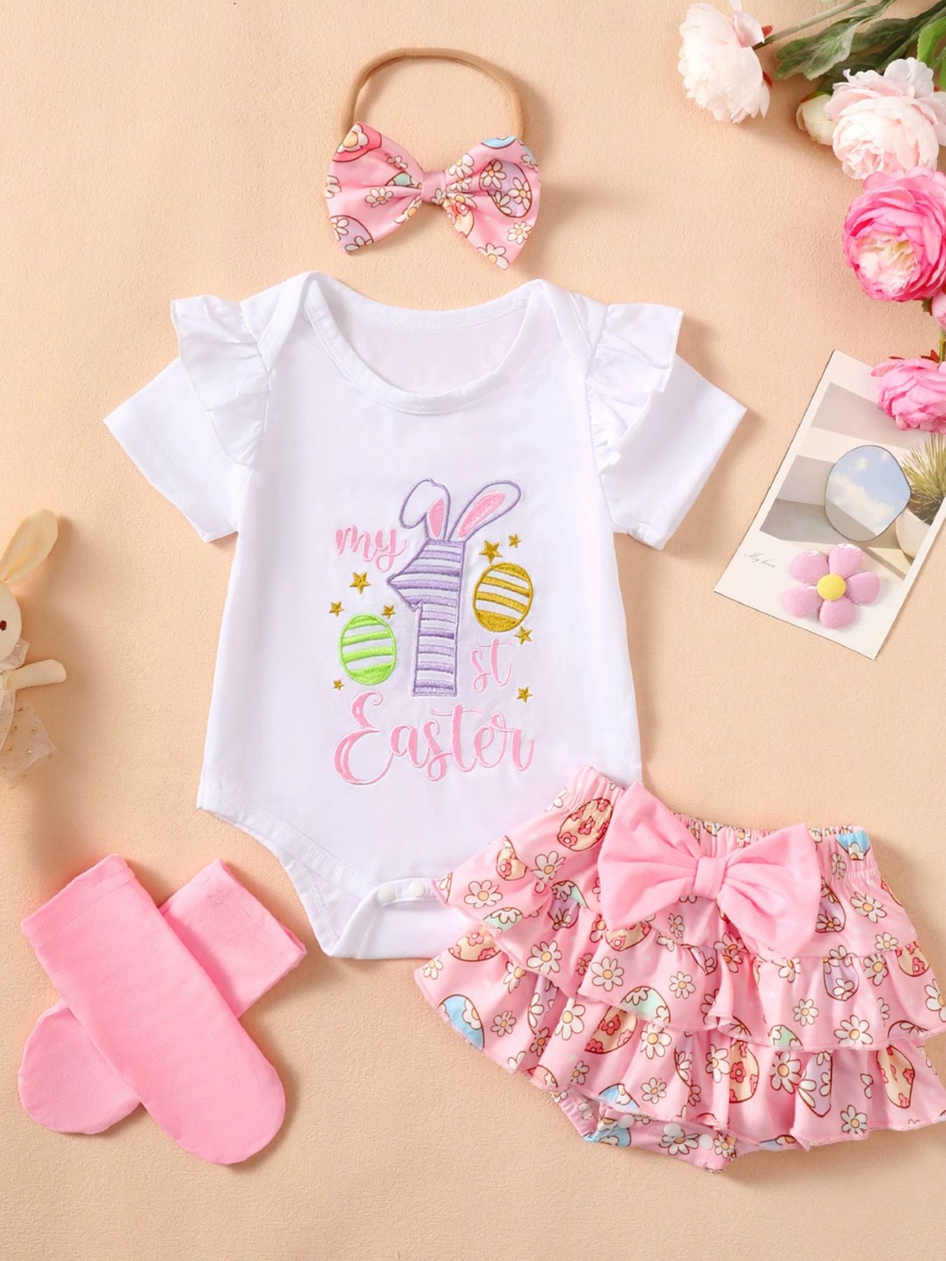 kids-ruffled-trim-bodysuit-skirt-set-with-headband-side-view-stylish-design
