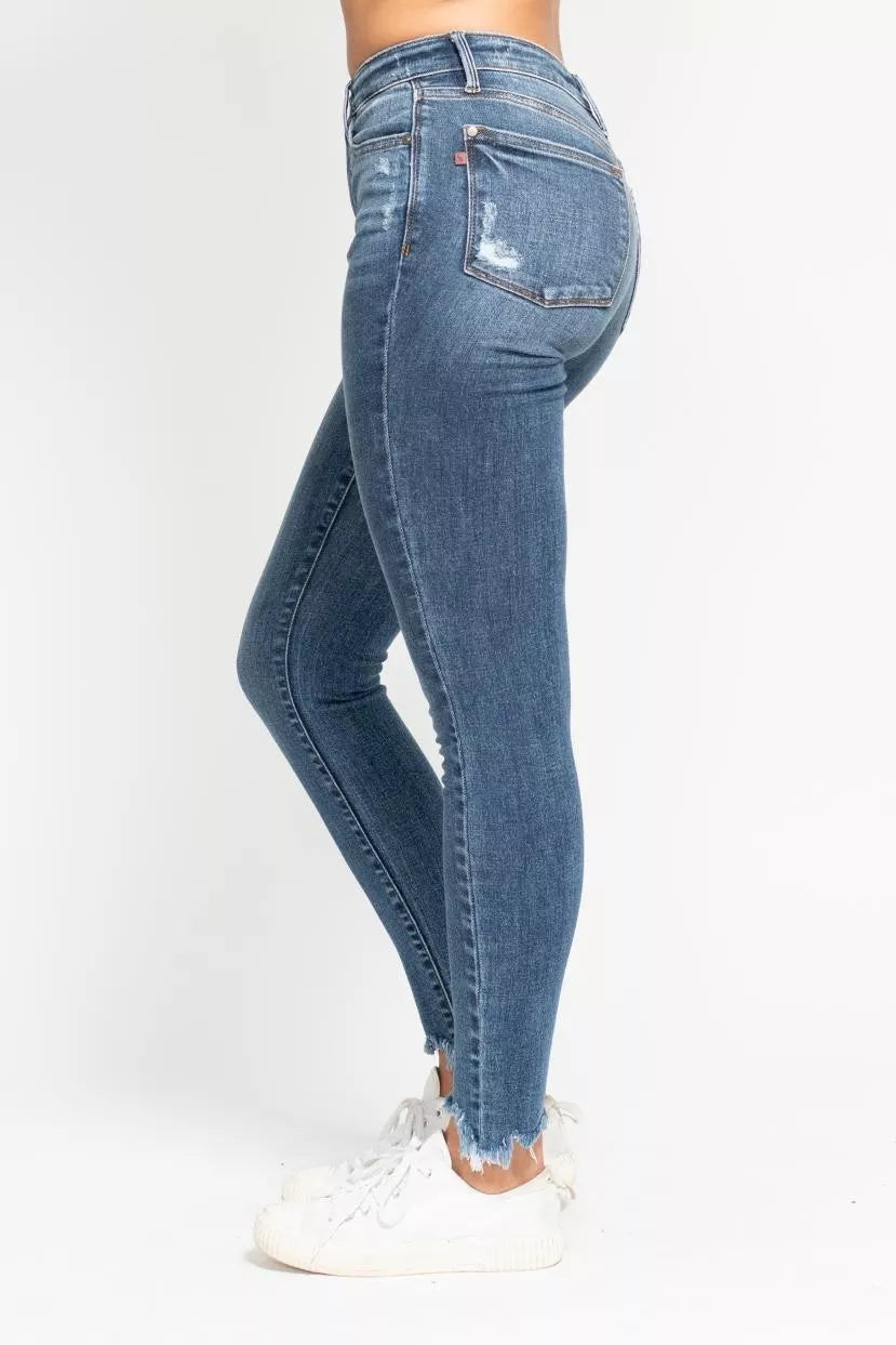 judy-blue-high-waist-skinny-destroy-jeans-side-view-stretchy-fit