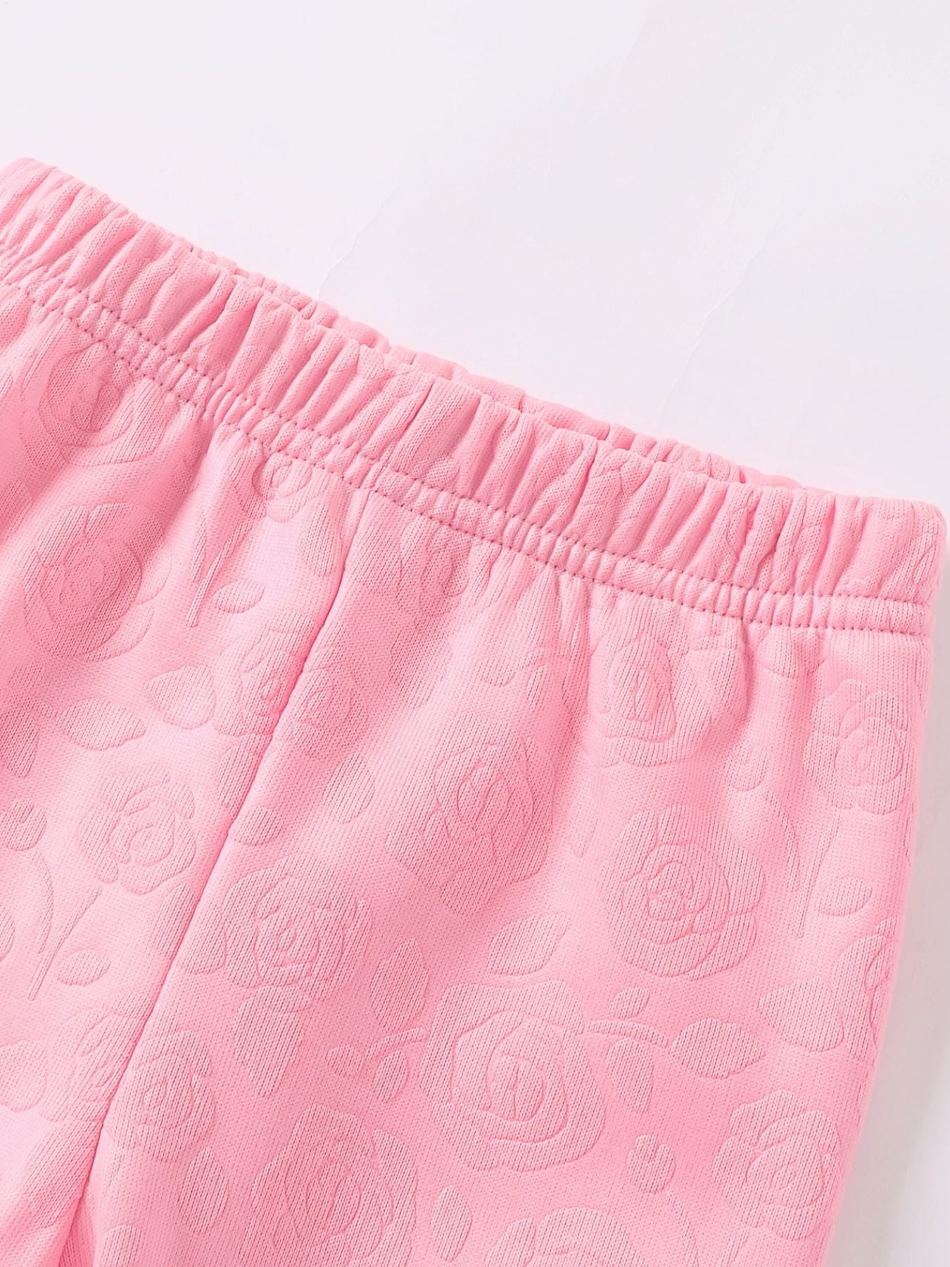 close-up-kids-embossed-floral-hoodie-detail-texture
