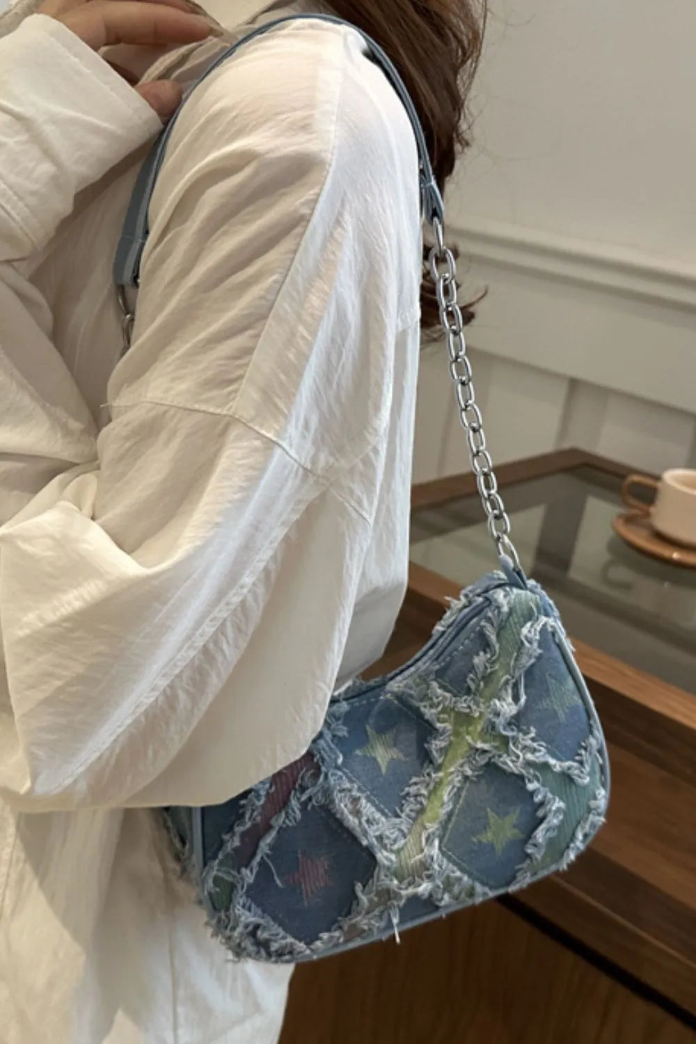 fringe-star-print-shoulder-bag-back-view-roomy-design