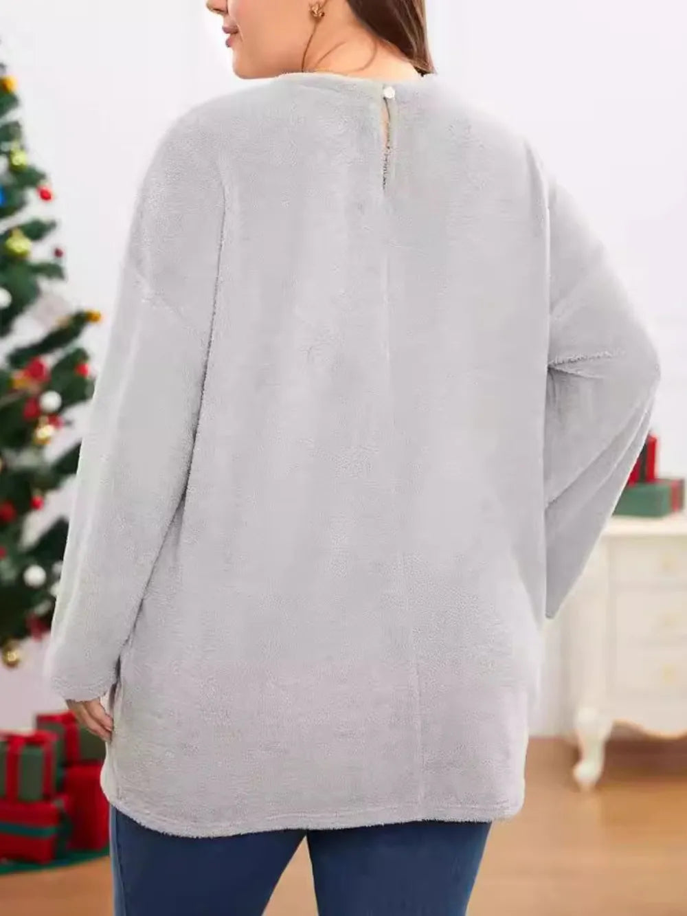 fuzzy-round-neck-long-sleeve-top-side-view-cozy-design
