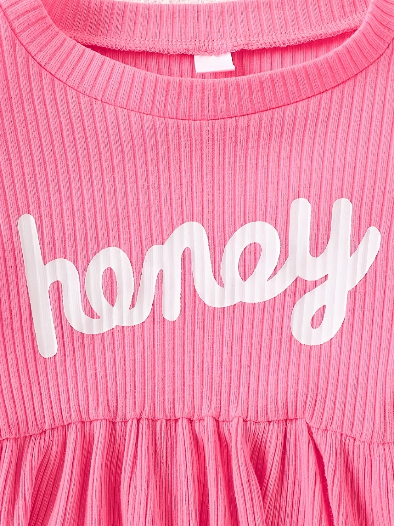 girls-honey-bubble-texture-sleeve-dress-side-view-summer-kids-fashion