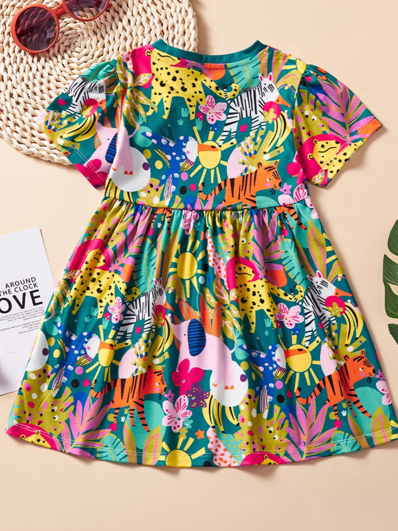 girls-printed-dress-pattern-detail-stylish-kids-clothing-design