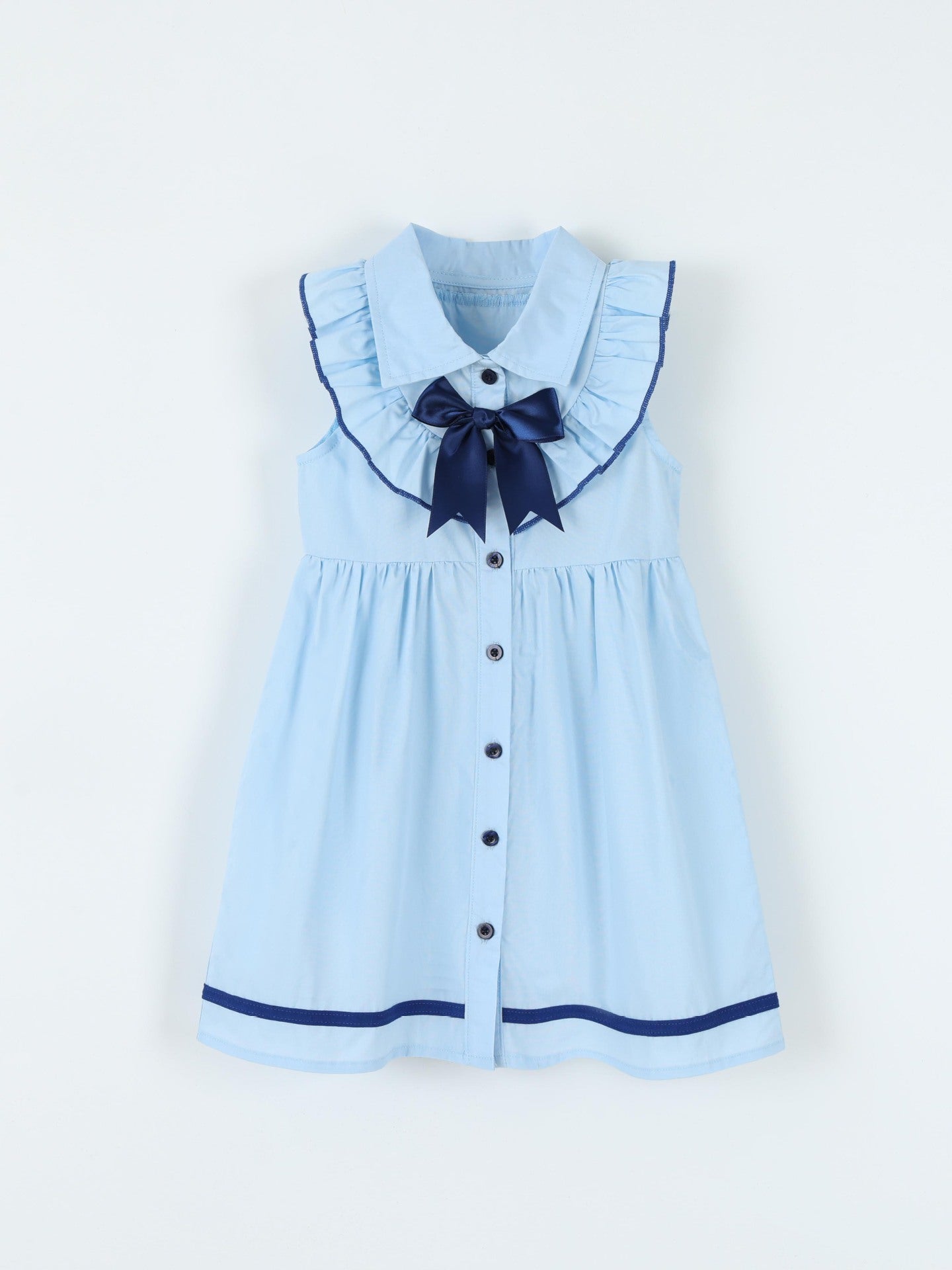 kids-button-front-sleeveless-dress-side-view-summer-outfit