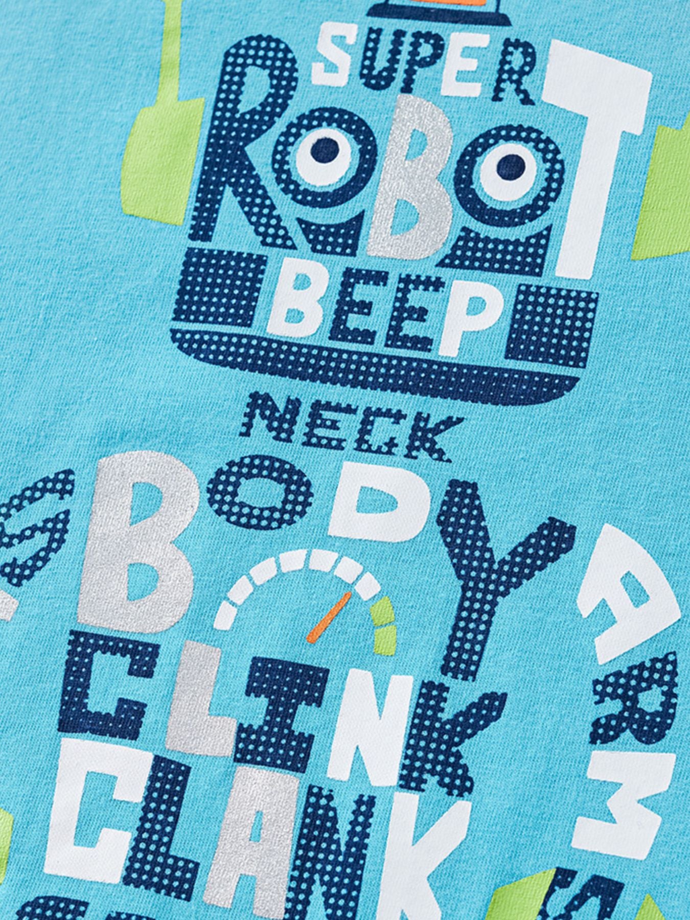 kids-robot-tee-plaid-shorts-set-back-view-comfortable-fit