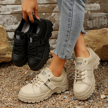 lace-up-platform-casual-sneakers-front-view-womens-footwear