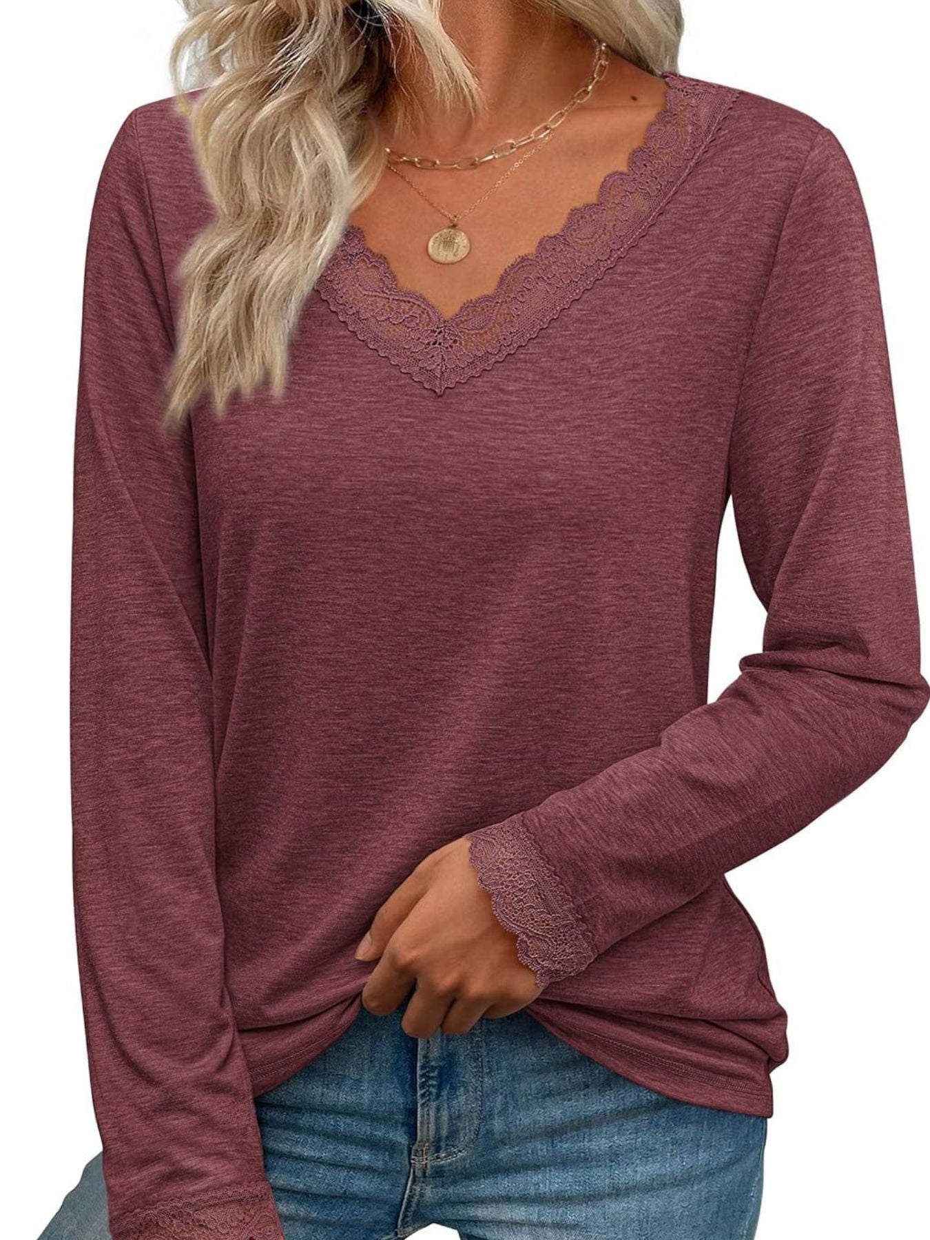 close-up-lace-trim-vneck-long-sleeve-tshirt-neckline-detail