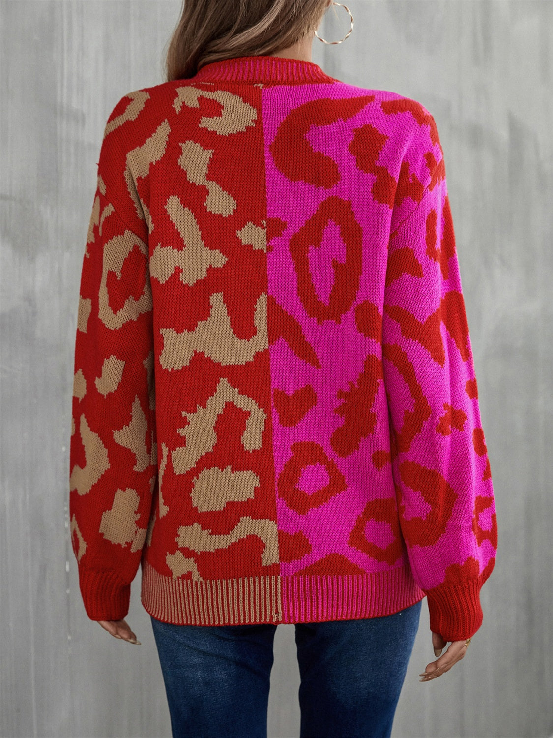 angel-wings-leopard-round-neck-sweater-side-view-cozy-design