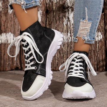 mens-lace-up-round-toe-sneakers-front-view-casual-footwear