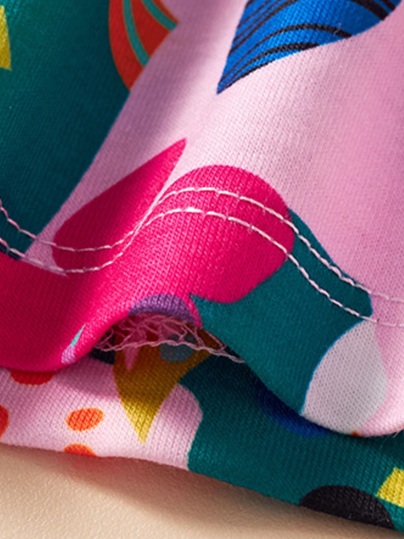 close-up-printed-kids-dress-fabric-detail-soft-summer-material