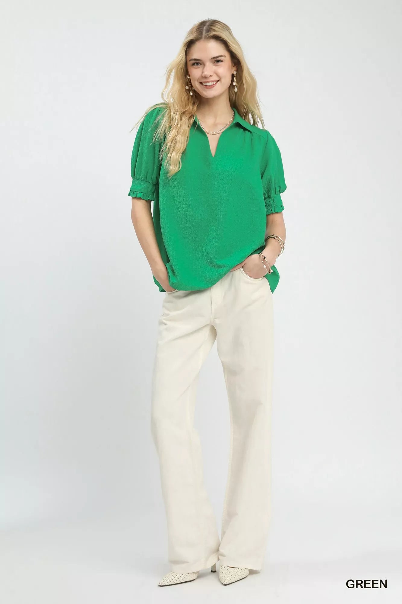 puff-sleeve-detail-umgee-blouse-stylish-womens-top