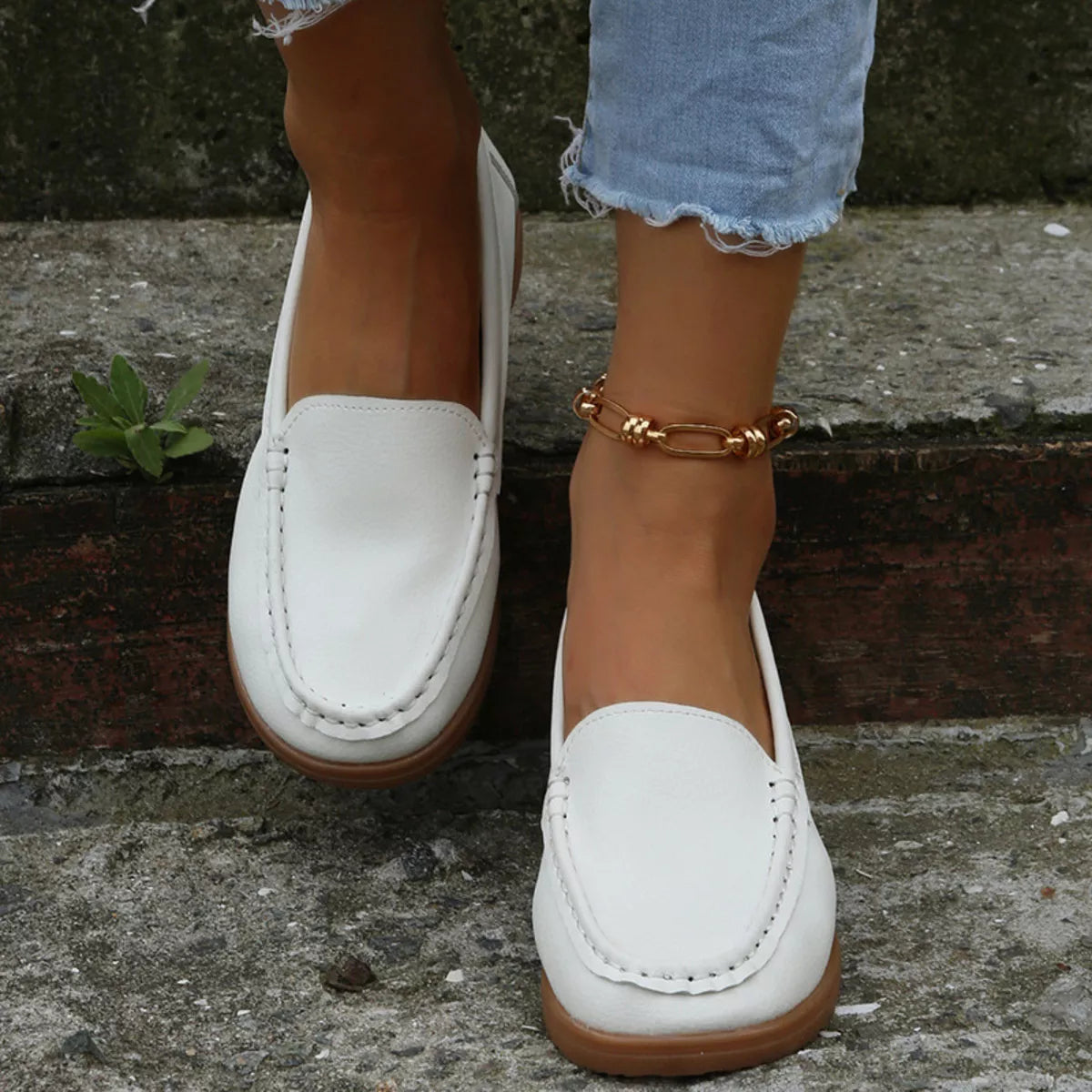round-toe-wedge-slip-ons-back-view-comfortable-fit 
